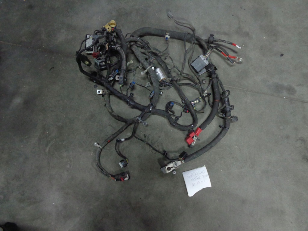 фото №1, Ford mustang 2.3 ecoboost электропроводка na двигатель автоматическая коробка передач