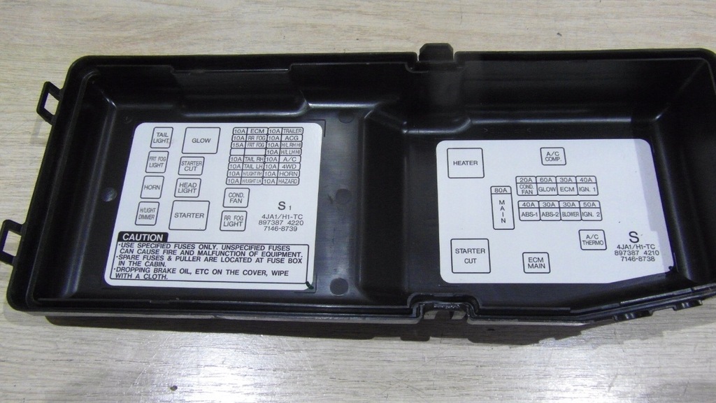 фото №8, Коробка корпус предохранителей isuzu d-max 08r