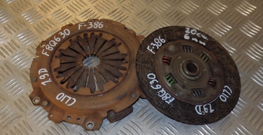 фото №1, Renault clio kangoo 1.9 d прижим диск 200mm 6mm