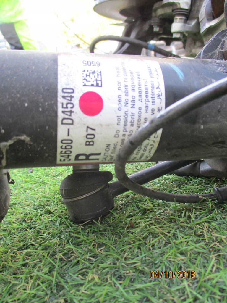 фото №4, Амортизационная стойка поворотный кулак правая do kia optima 1.7