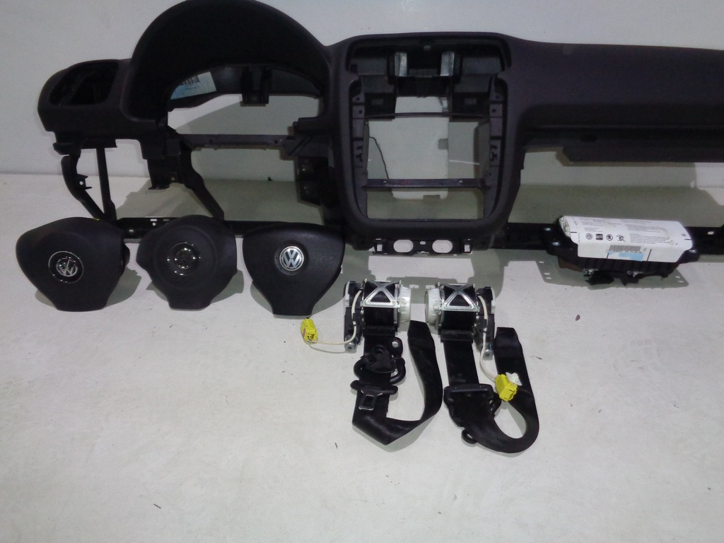 фото №4, Volkswagen scirocco vw приборная панель подушки безопасности подушка безопасности ремни