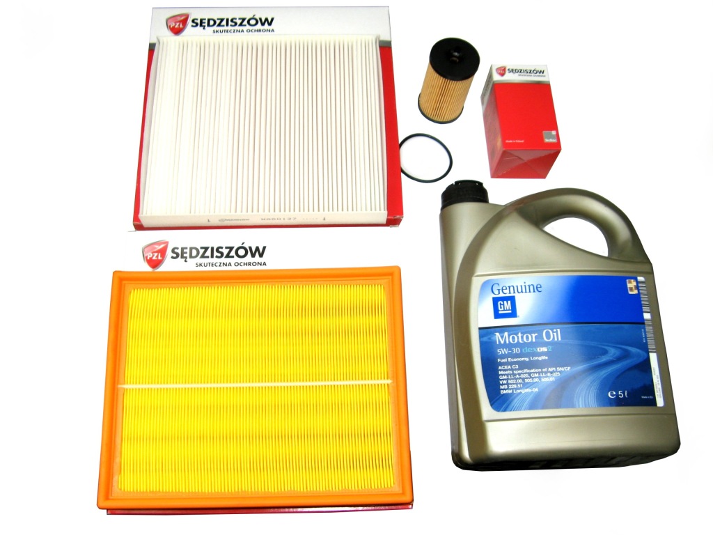 фото №1, Олія набір фільтрів opel zafira b 1.8 16v