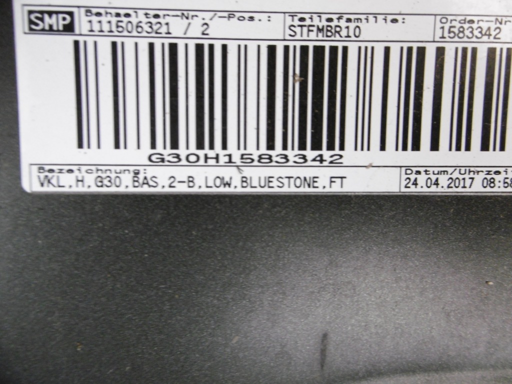 фото №6, Bmw 5 g30 бампер задній задня sedan