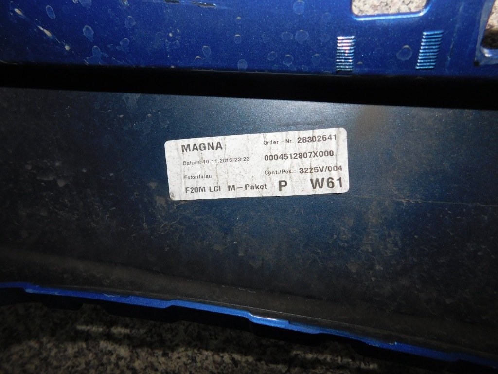 фото №16, Bmw 1 f20 f21 lift m набор бампер передний перед