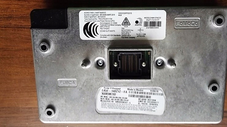 фото №1, Ford focus mk3 модуль радіо навігації ea5t-14d212fa