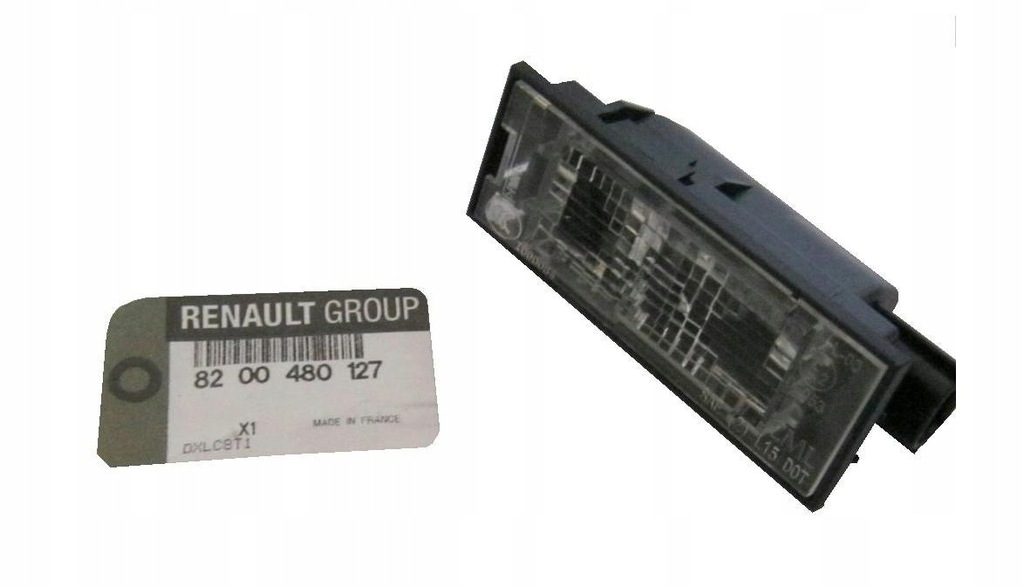 фото №1, Лампа номерного знака реєстраційний renault vel satis оригінальний номер