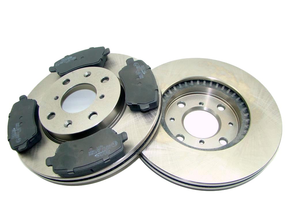 фото №1, Гальмівні диски x2 + гальмівні колодки suzuki agila splash swift iii 05- перед