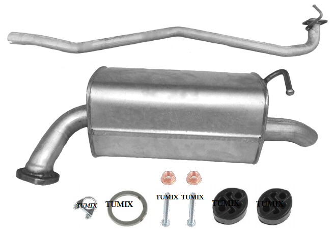 фото №1, Глушники середній кінцевий mazda 6 1.8 2.0 2.0d труба