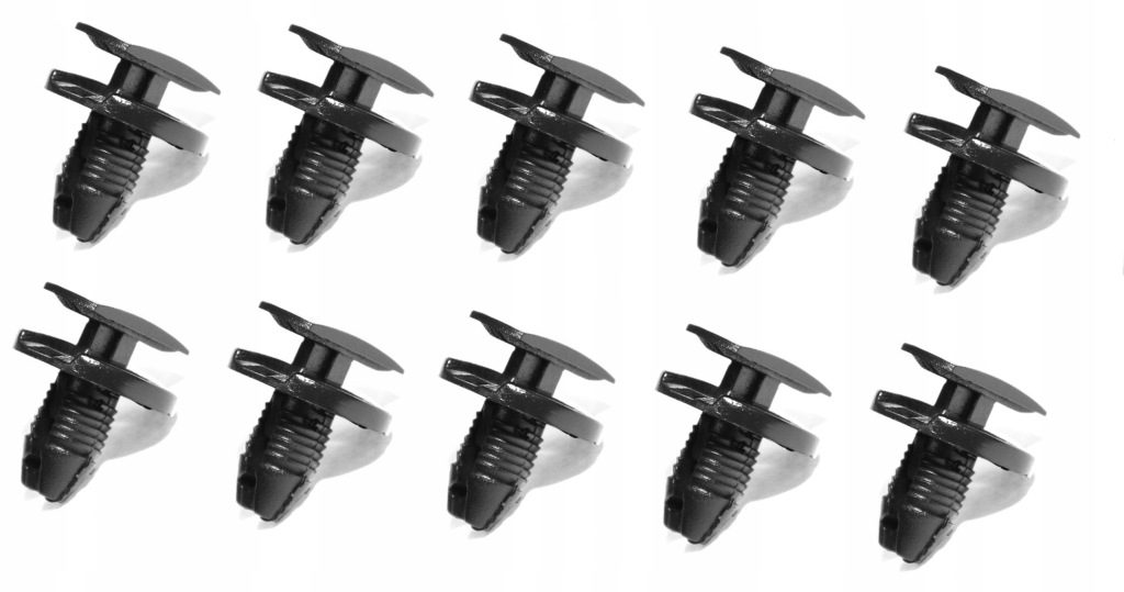 фото №1, Штифт кліпса підкрилок renault laguna ii iii 10 szt.