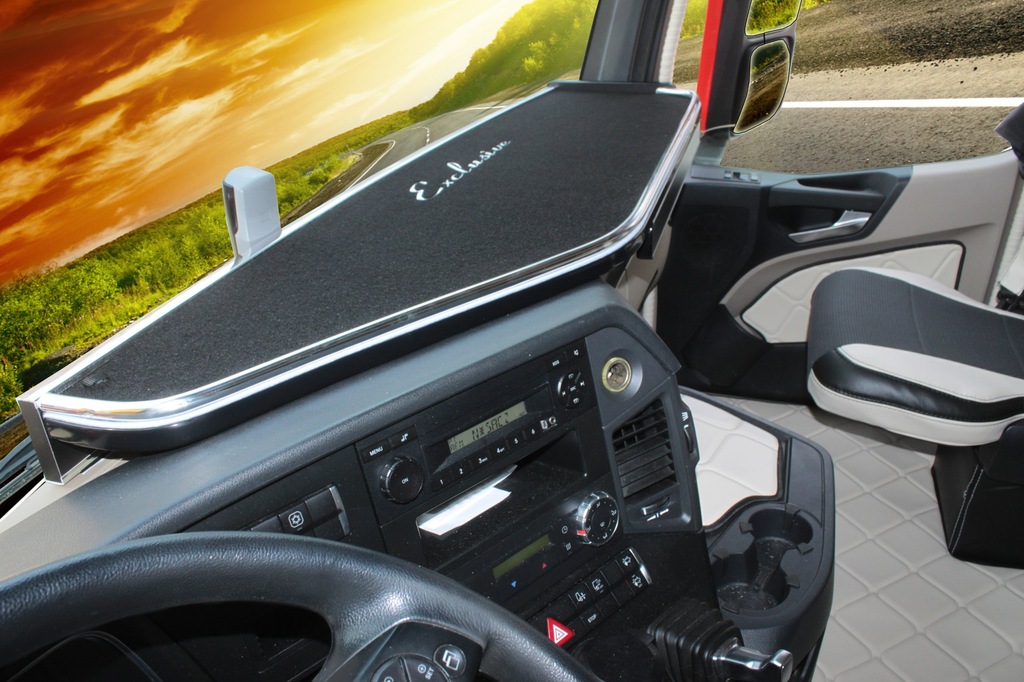 фото №15, Полка rtv tir mercedes actros mp4 большая с ящик