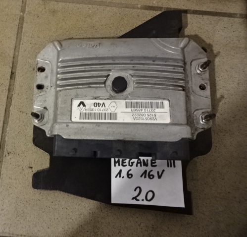 фото №1, Бортовой компьютер блок управления двигателя renault megane iii 1,6