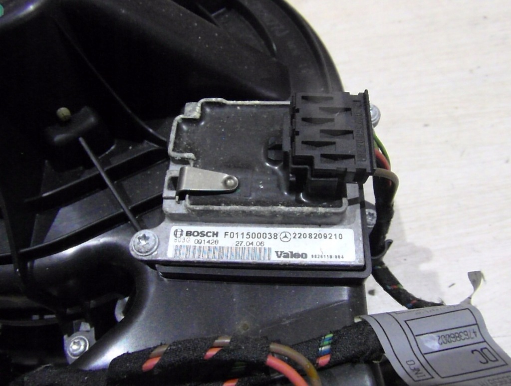 фото №5, Отопитель вентилятор задняя mercedes r klasa w251