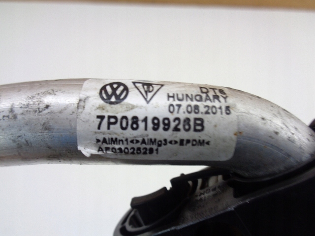 фото №4, Vw touareg 7p пабтрубок  труба воды webasta 7p0819926b