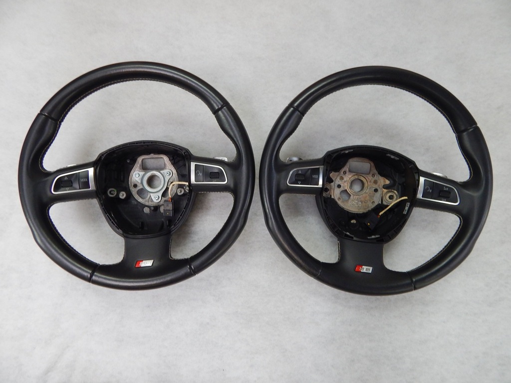 фото №13, Audi a5 s5 4f0 - воздуховод лепестки переключения хром s-line