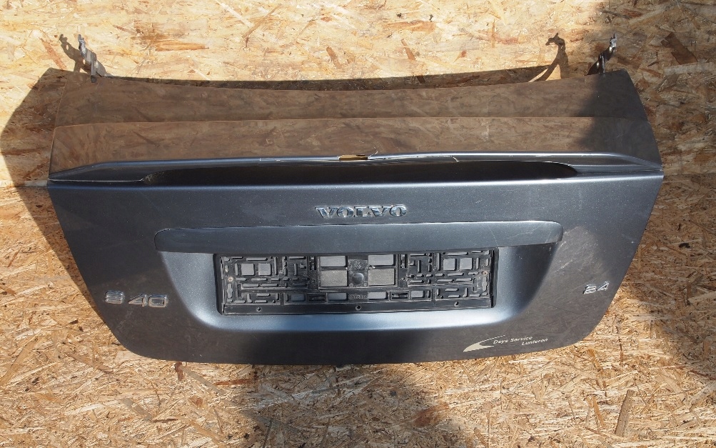 фото №1, Кришка багажника задня volvo s40 колір szary гарантія