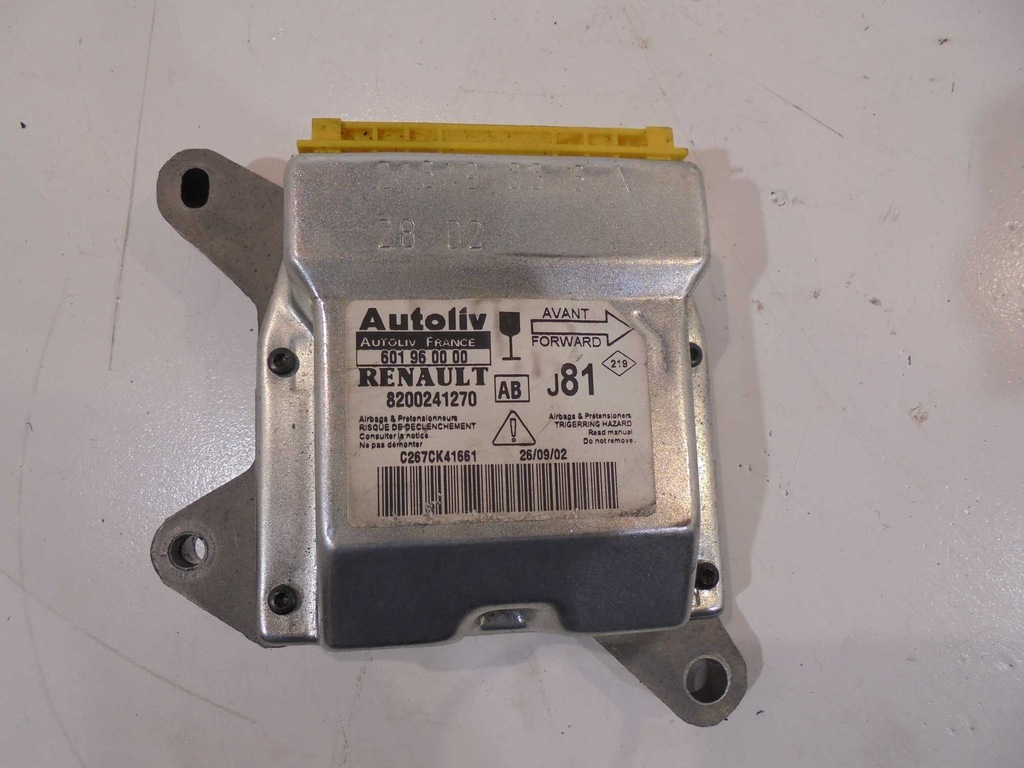 фото №1, Модуль подушок renault espace iv 2.2 dci