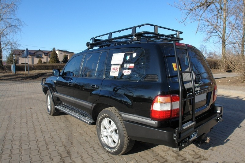 фото №9, Toyota land cruiser 100 бампер задняя задний стальной