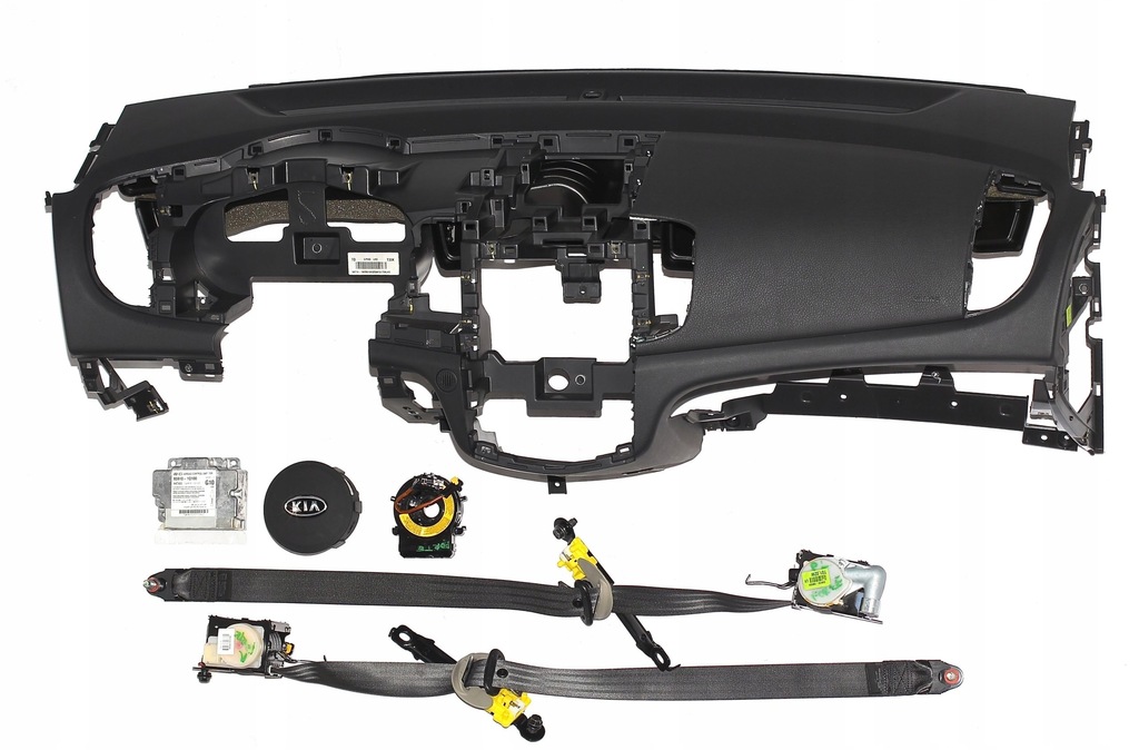 фото №1, Kia forte панель приладів приладова ремені модуль подушка безпеки