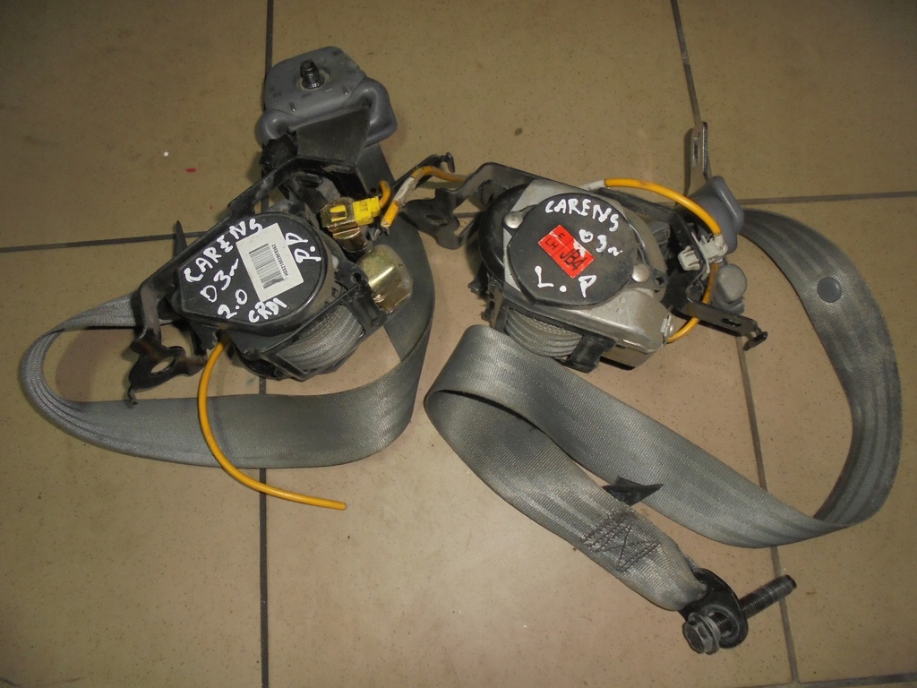 фото №1, Carens ii 02-06 pas безопасности перед задняя -описание