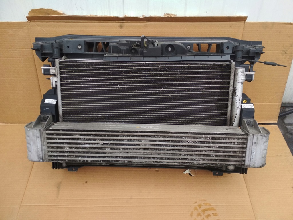 фото №1, Citroen ds4 комплект радиатор pas передний 1.6 thp 200km