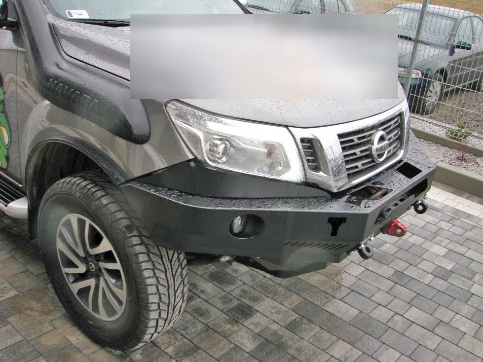 фото №16, Бампер передний перед стальной nissan navara d23