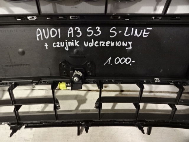 фото №6, Решітка радіатора решітка радіатора audi a3 s3 s-line оригінал +датчик