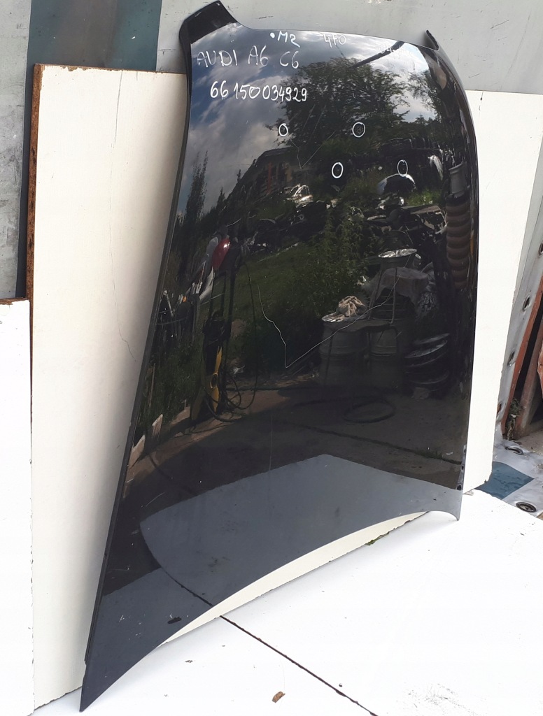 Audi a6 c6 капот крышка двигателя 4f0 4f0010515 оригинал с Разборки