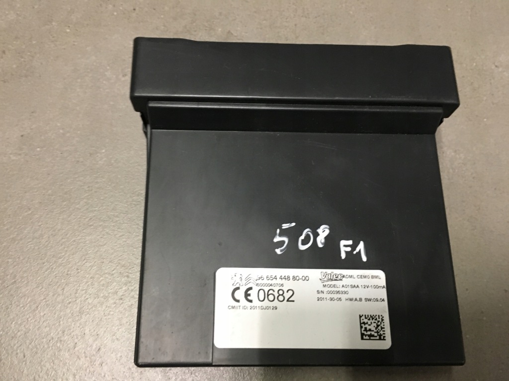 фото №1, Peugeot 508 модуль круиз-контроль 9665444880