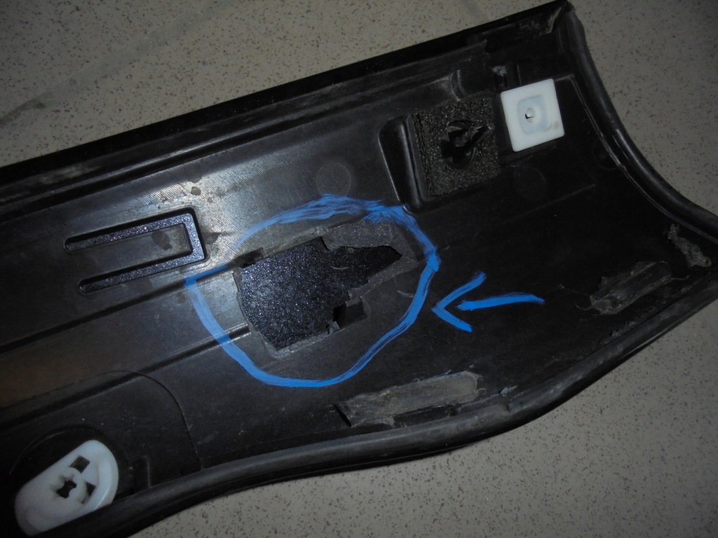 фото №4, Молдинг przy оконная левая перед zafira c iii opel