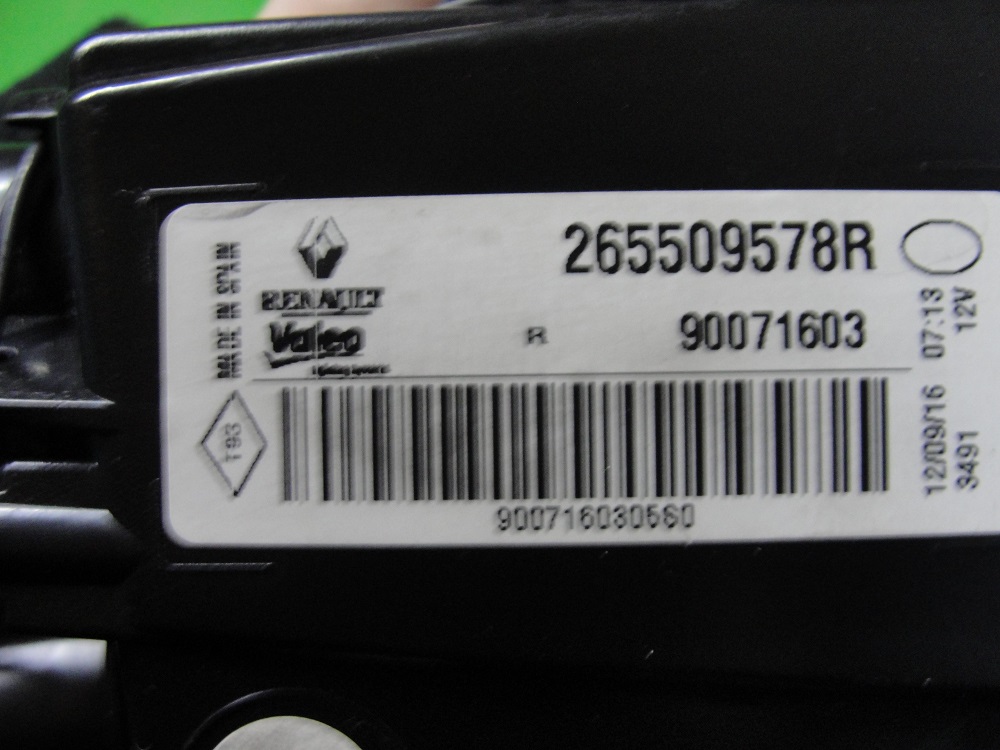 фото №3, Лампа правая задняя задняя renault megane iv 4 led hb