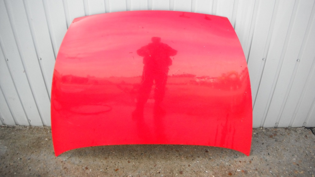 фото №9, Ford ka i 96-08 капот / czerwona / білий / жовта