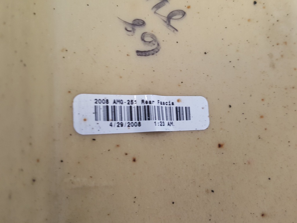 фото №11, Mercedes r klasa r251 w251 amg бампер задняя 05-13r