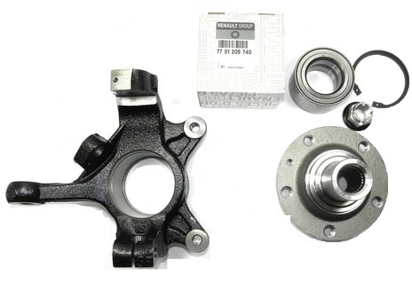 фото №1, Поворотний кулак ступиця підшипник renault master movano lew