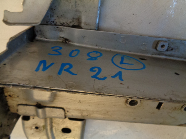 фото №3, Лонжерон чверть ліва підкрилок панель фари 308 lift