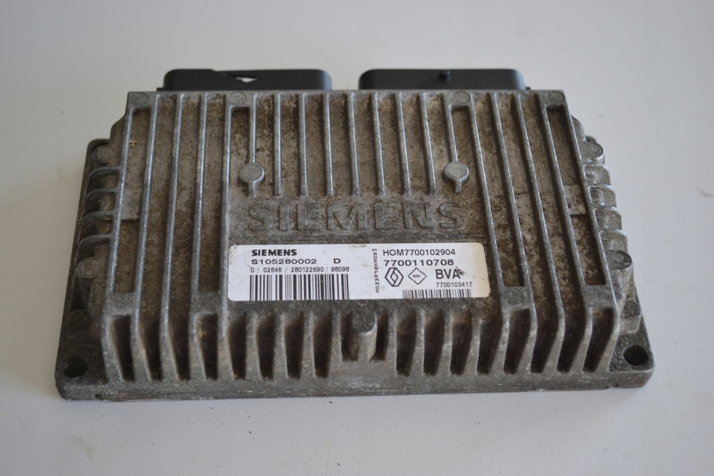 фото №1, Блок управления бортовой компьютер двигателя renault scenic renault megane