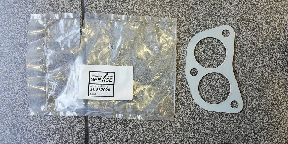фото №1, Mitsubishi lancer прокладка трубы выпускной org