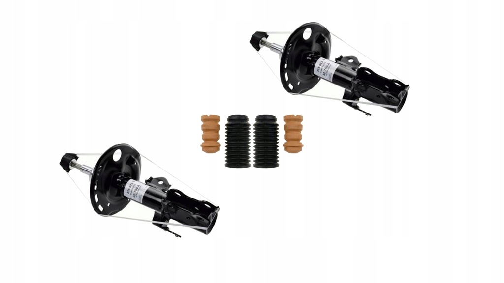 фото №1, Амортизаторы перед toyota auris e15 +защита