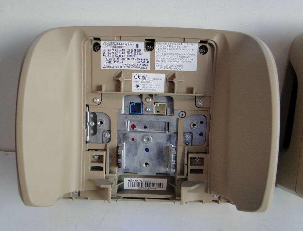 фото №6, Mercedes s klasa w221 ml gl 166 монітор екран