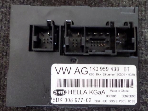 фото №1, Vw golf v plus 2005 модуль комфорта 1k0959433bt