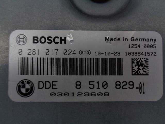 фото №2, Блок управления бортовой компьютер двигателя bmw e90 e91 e92 320d