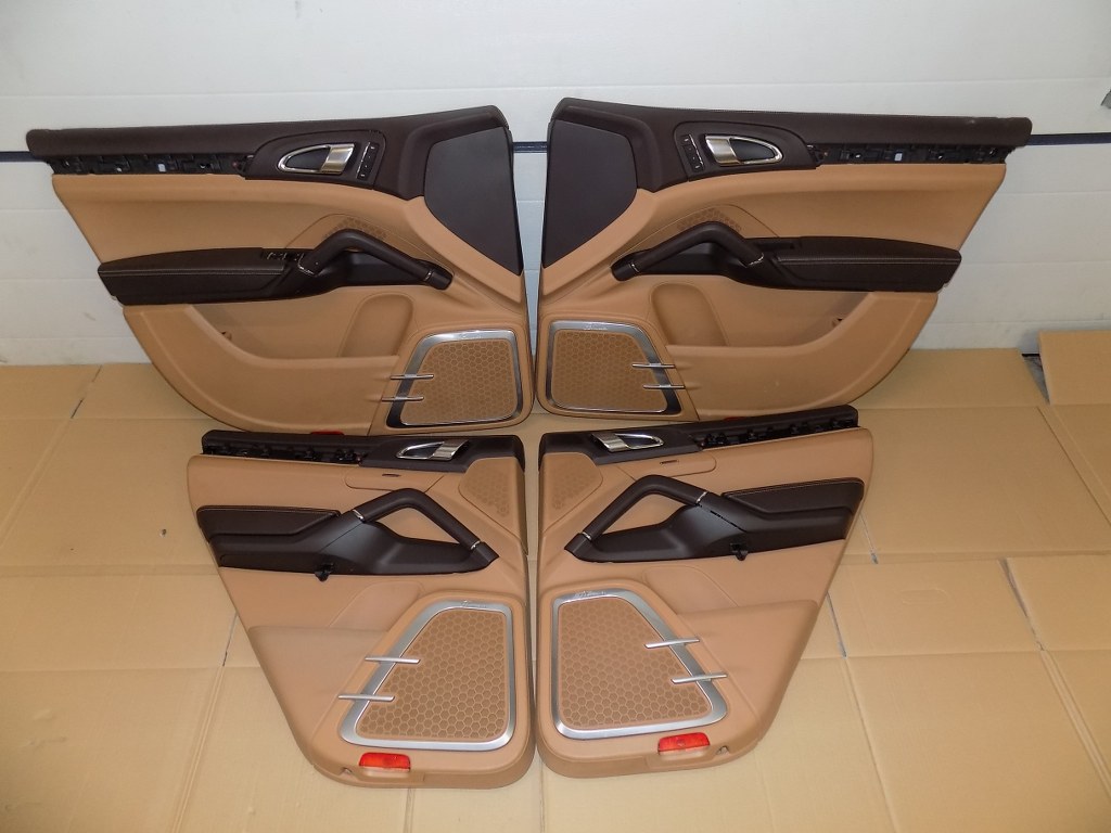 фото №1, Porsche cayenne 7p5 обшивка двері задня лівий