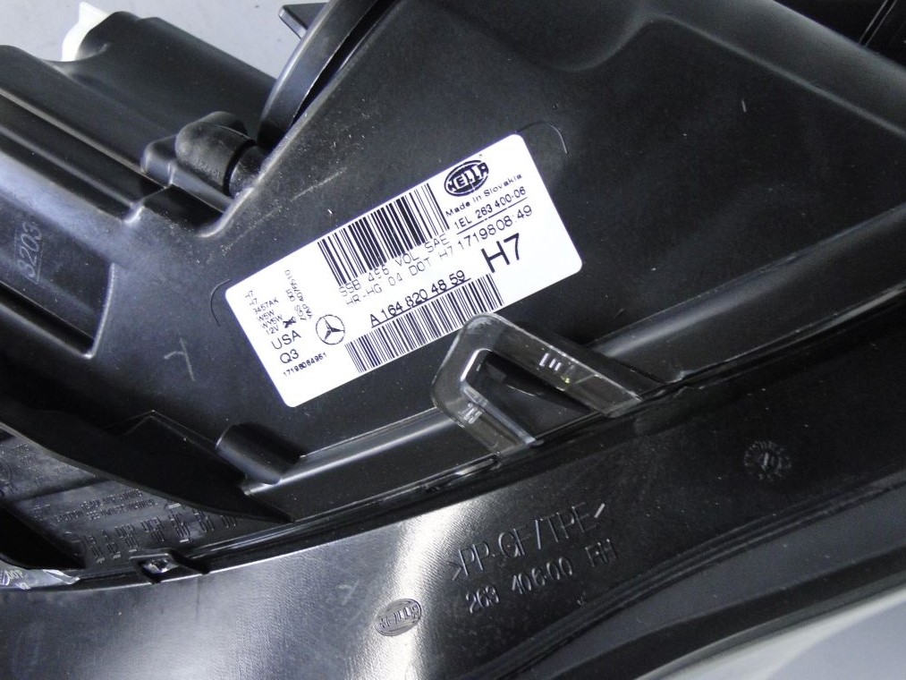 фото №8, Mercedes gl x164 164 лампа правая h7 ameryka nowa