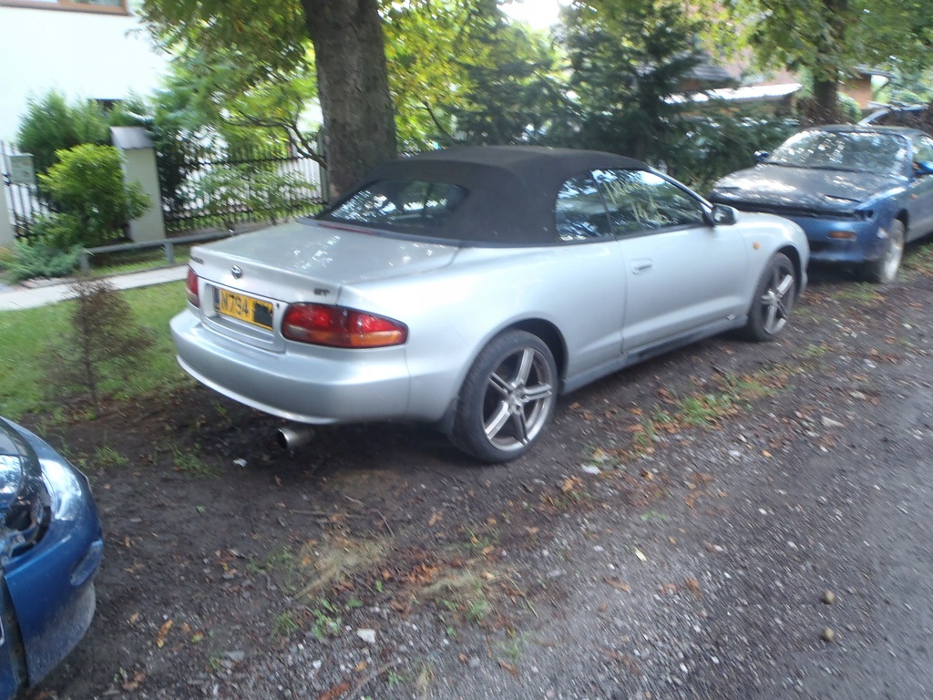 фото №12, Toyota celica cabrio дах обшивка дах механізм