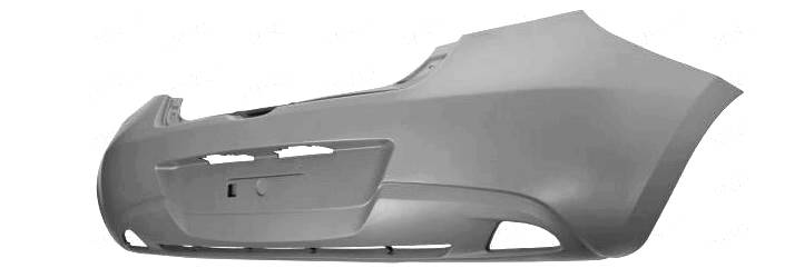 фото №1, Бампер задній mazda 2 '07-'10