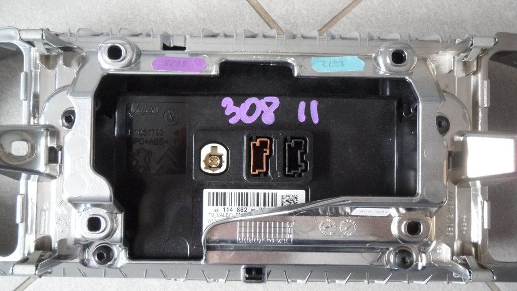 фото №5, Дисплей lcd do peugeot 308 ii