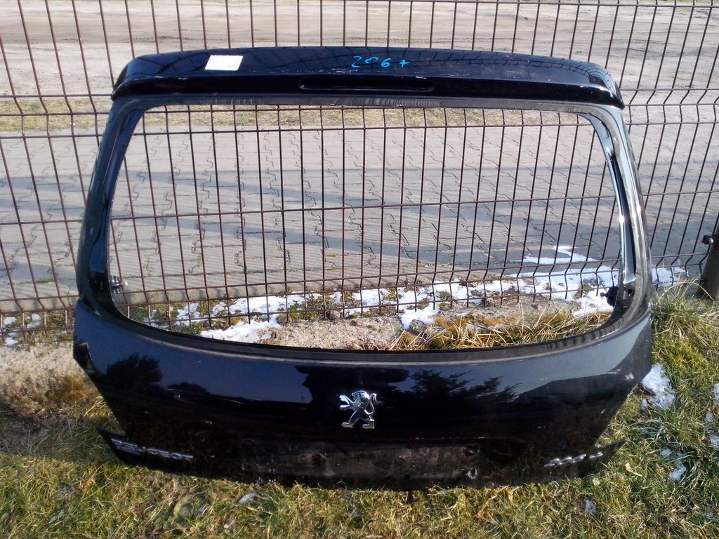 фото №1, Кришка багажника задня peugeot 206 plus 206+