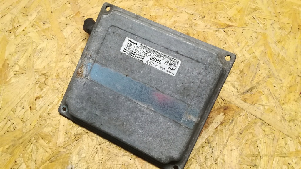 фото №1, Ford fiesta бортовой компьютер s120977015g 4s61-12a650-se