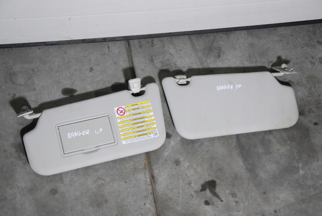 фото №1, Ford ranger iii 13r солцезащитный козырёк перед