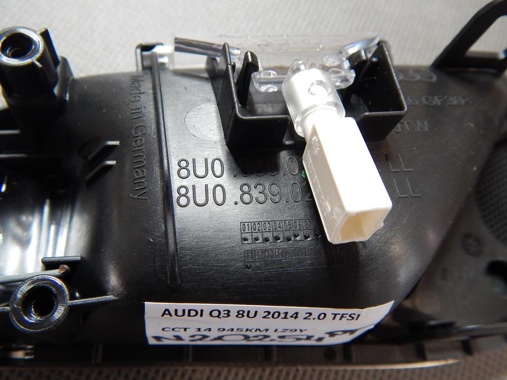 фото №3, Audi q3 8u ручка внутренняя правый задняя