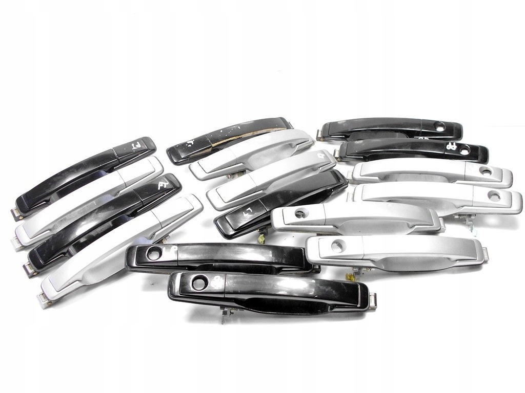 фото №7, Ssangyong rexton ручка двері перед ліва срібляста